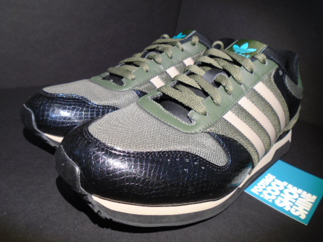 2007 ADIDAS ZXZ 123 SNAKESKIN OLIVE GREEN BLACK BEIGE GREY NMD R1