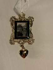 Small Metal Hanging frame. Many Uses. Rhinestones and lovely. Things Remembered.