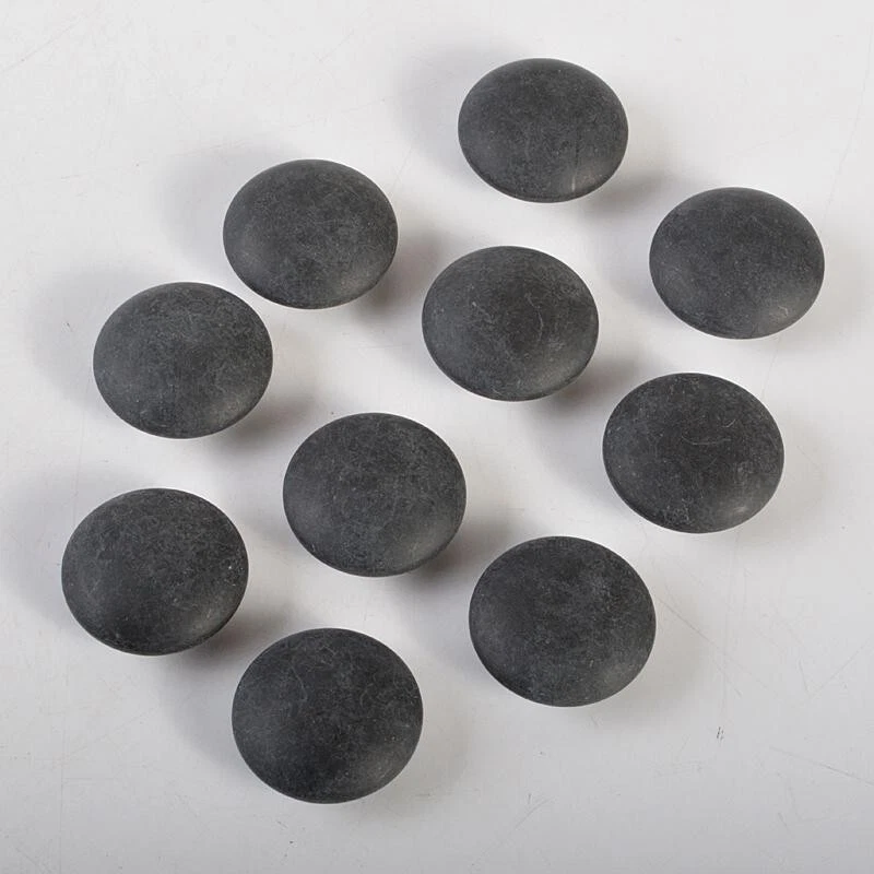 Go stone Igo clam white Nachi black Size33 From Japan used - Image 4 of 4