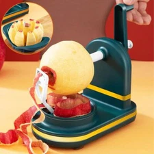 Hand-Cranked Apple Peeler Slicer – Fruit Cutter & Processing Machine Tool
