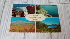 Acadia National Park Maine ME Multiview Postcard