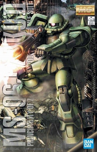Bandai MG Mobile Suit Gundam MS-06J Zaku II Ver.2.0 1/100