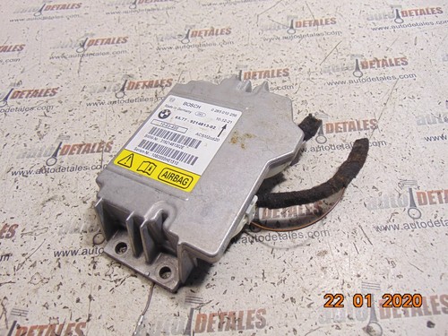 BMW X5 E70 Crash Bag ECU Steuergerät 0285010256 Gebraucht 2011 RHD