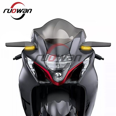 Für Suzuki GSXR1000 2001-2024 Windschwenkflügel Rückspiegel Einstellbar LED