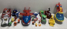 Paw Patrol TOYS LOT - Plane,Sub And Figures