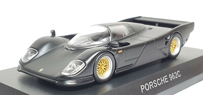 1/64 Kyosho PORSCHE 962C MATTE BLACK Le Mans diecast car model | eBay