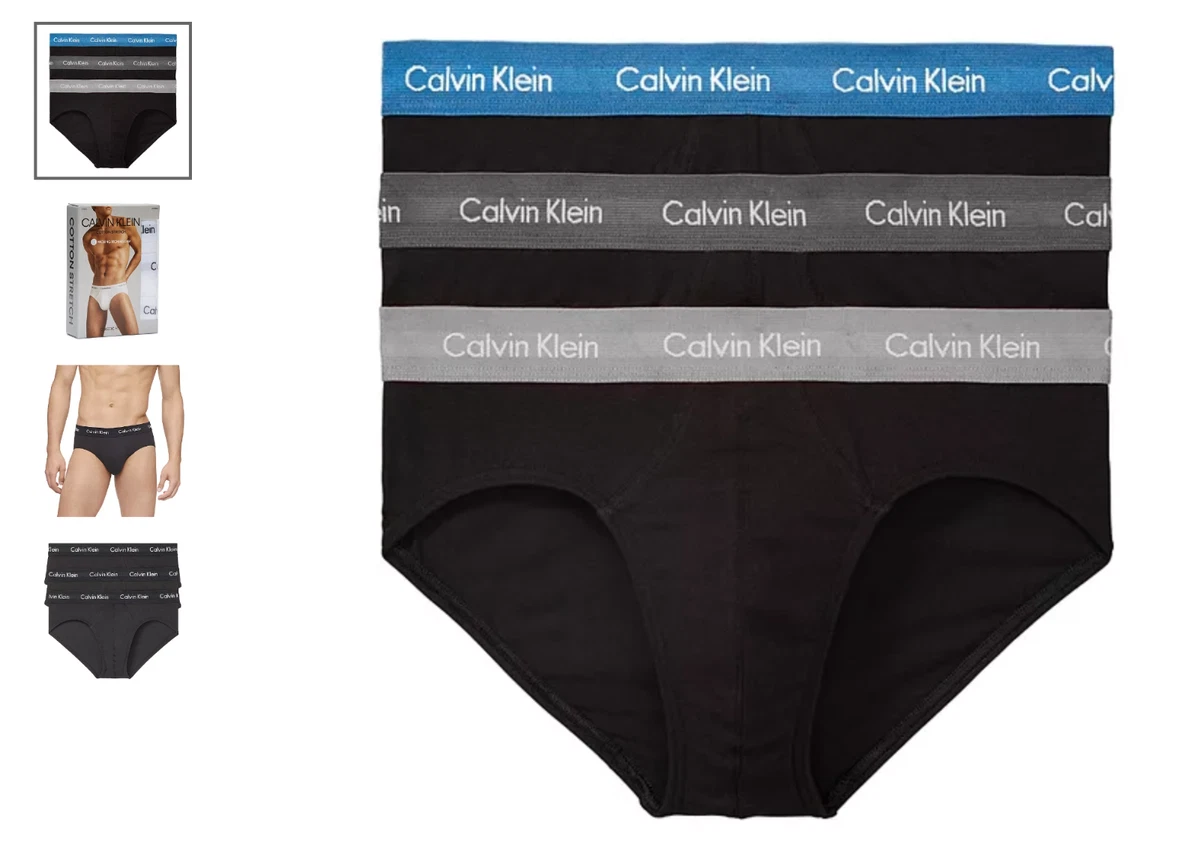 Men's 3-Pack Cotton Stretch Briefs Underwear