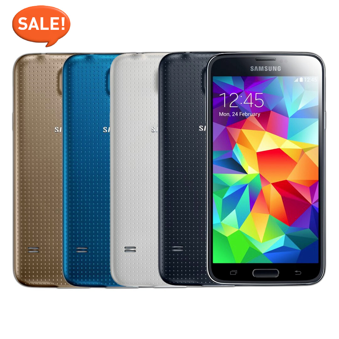Samsung Galaxy S5 SM-G900P 16GB Sprint Unlocked Android 4G Smartphone VERY  GOOD