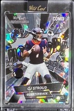 Exclusive /25 CJ Stroud Rookie Black Label Wild Card Alumination Comix RC SSP