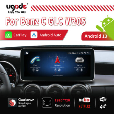 Android13 Auto 8+128G Car display Screen Mercedes Benz new C/GLC/V/X class W205