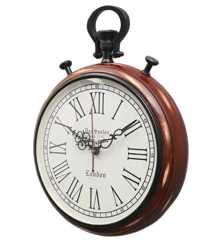 Wall Clock Antique Wall Clock I Victorian Wall Clock I Collectible Gift-image