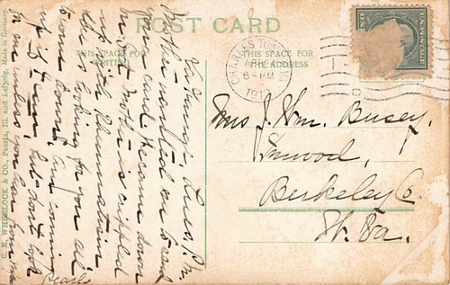 Postal DC: Tumbas de muertos, Guerra Hispanoamericana, Washington DC, publicada 1910 - Imagen 2 de 3