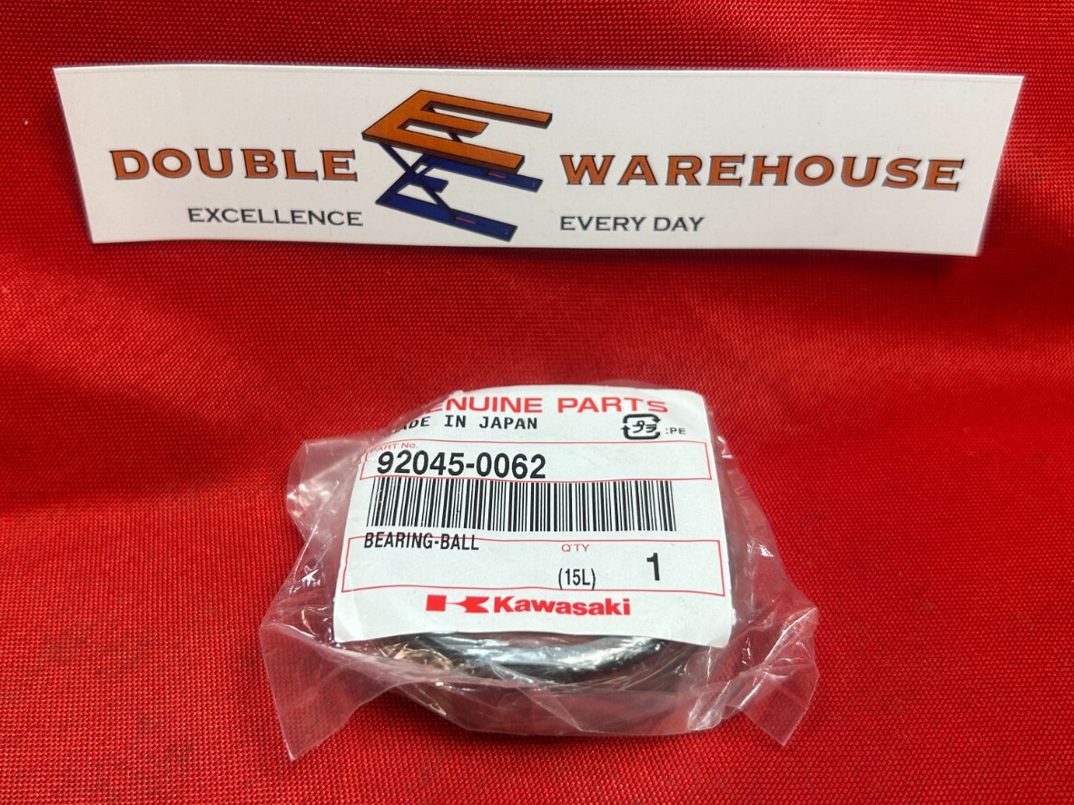 NOS OEM NIP Kawasaki 92045-0062 Ball Bearing SEALED