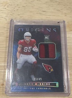2022 Panini Origins - Rookie Patches Trey McBride #ROP-TMB Blue /49 (MEM, RC)
