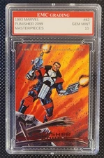 1993 Marvel Masterpieces EMC 10 # 42 PUNISHER 2099