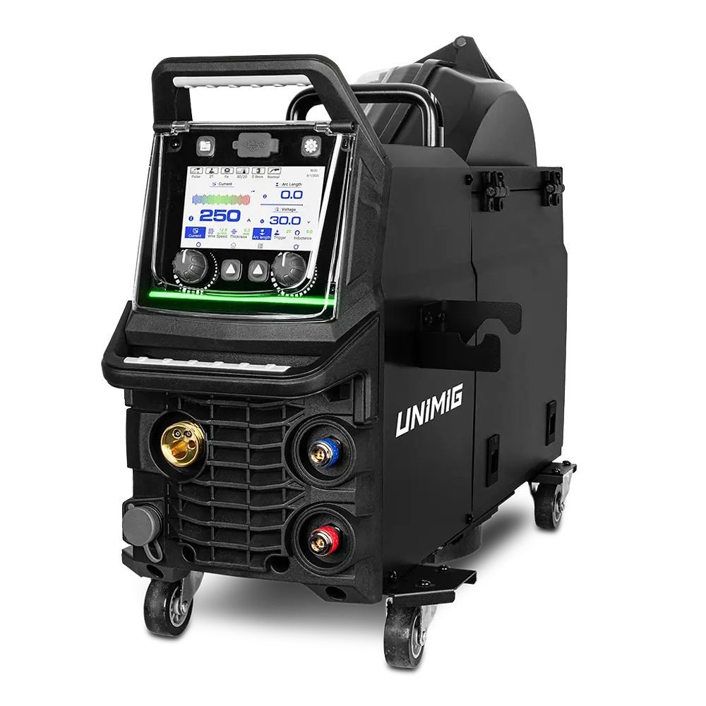 UNIMIG Envy Multi 250 AC/DC Mig Tig Welder Bundle + Wire Feeder + Wire U11238