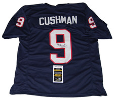 JERRY O'CONNELL signed (JERRY MAGUIRE) Cushman football jersey JSA CR86375