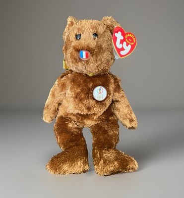 Champion the Bear - Ty Beanie Babies - FIFA World Cup 2002 France Bear