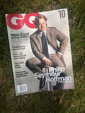 Philip Seymour Hoffman GQ Gentlemen's Quarterly Men's Magazine 2001 January VTG