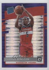 2020 Donruss Optic Rated Rookie Target Purple Pulsar Prizm Cassius Winston 0b3