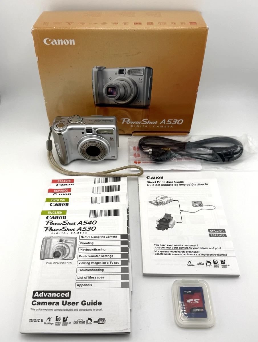 Canon PowerShot A530 Digital Cameras for Sale - Shop New & Used