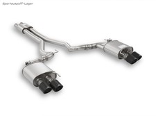 Remus Sportauspuffanlage Ø76mm Ford Mustang VI 6 Facelift je 2x102 Carbon ER
