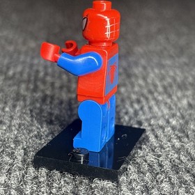 Lego Spiderman Minifigure spd001 4852 4851 Silver Webbing CMF Lot Rare Retired 