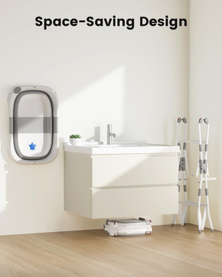 AVIDOR Baby Bathtub, Collapsible Baby Tub For Newborn To Toddler 0-18 - View #2