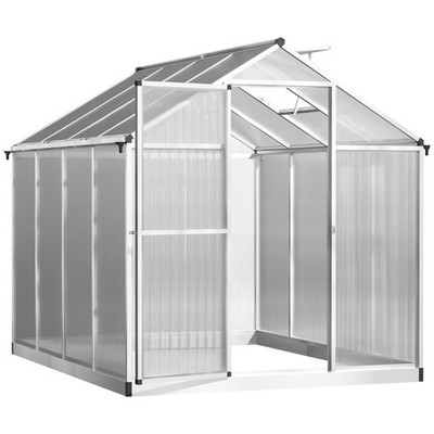 8' L x 6' W Stable Outdoor Walk-In Cold Frame Garden Greenhouse