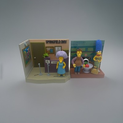 The Simpsons ''Springfield DMV'' Interactive Environment & Bowling Alley Playmates