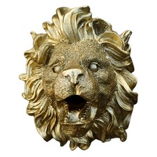 Fountain Spout Gold Trim Water Fountain Sprayer Natural Resin Water