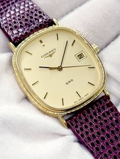Orologio Longines Les Grandes Unisex Quarzo Come Nuovo Vintage 30mm (1993) FUNZIONANTE Batteria Nuova