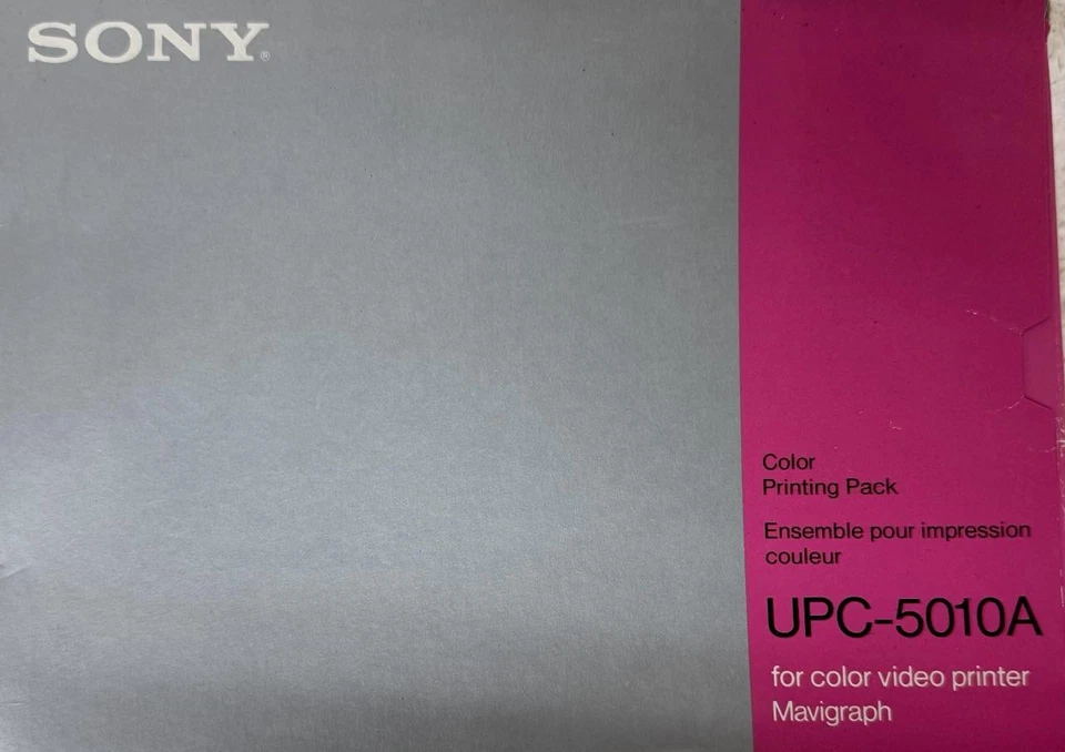 Sony UPC-5010A Color Printing Pack For Color Video Printer Mavigraph 100 Sheets - Image 2 of 3