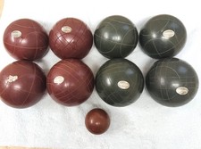 Vintage Regent - Italy complete Bocce Ball set with net bag