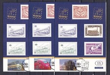 [LG79903] Belgium N°TRV48/TRV50 Railroad Souvenir 18/11/2006 SUPERB