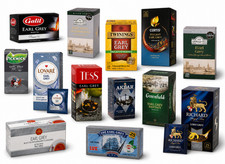 2 PACK EARL GREY Black Tea Assortment Ahmad Tess Twinings Greenfield Berga Galil