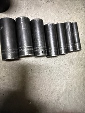 Snap On Tools 7pc 12 Drive Deep Impact Socket Set Usa