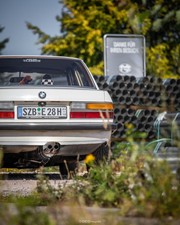 FOX Endschalldämpfer - 2x 55 mm Typ 10 - BMW 5er Serie E28 518i