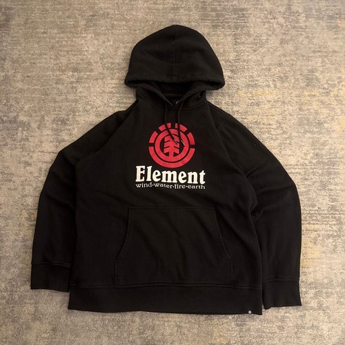 Element Vertical Logo Wind Water Fire Earth Pullover Hoodie