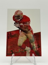 1995 Pacific Triple Folders - Crystalline J.J. Stokes #CR 18 (RC)