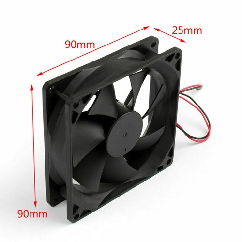 DC Brushless Ventilateur de Refroidissement 24V 9025s 90x90x25mm 0.15A 2Pin New. - Zdjęcie 3 z 6
