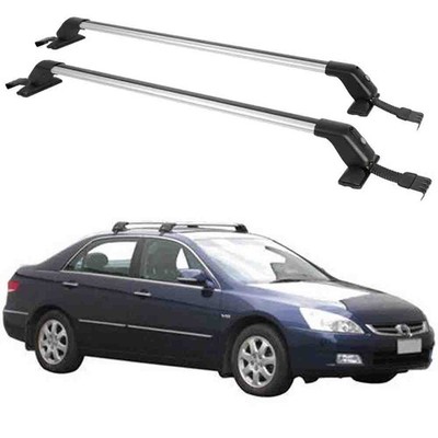 Car Roof Rack Top Cross Bar Cargo Carrier + Lock For Honda Accord EX-L EX LX DX