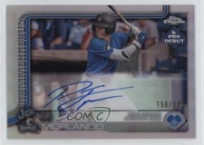 2025 Topps Pro Debut Chrome Refractor Auto /199 PJ Morlando #PDC-163 Auto jc3