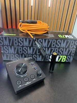 Combo - Shure SM7B Microphone + Streaming Mixer + Extra Accesories