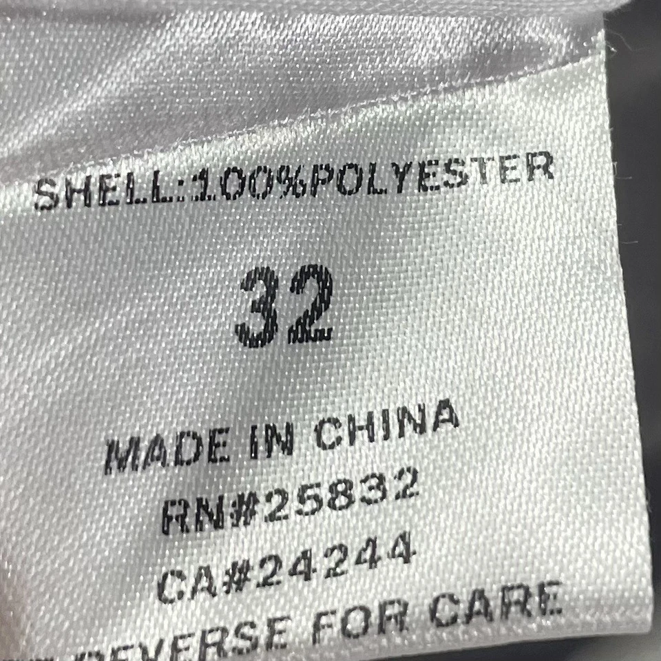 Deadstock Circle S Western Dress Pants Gray Rockabilly Men's 32 Unhemmed Vintage - Image 4 of 4