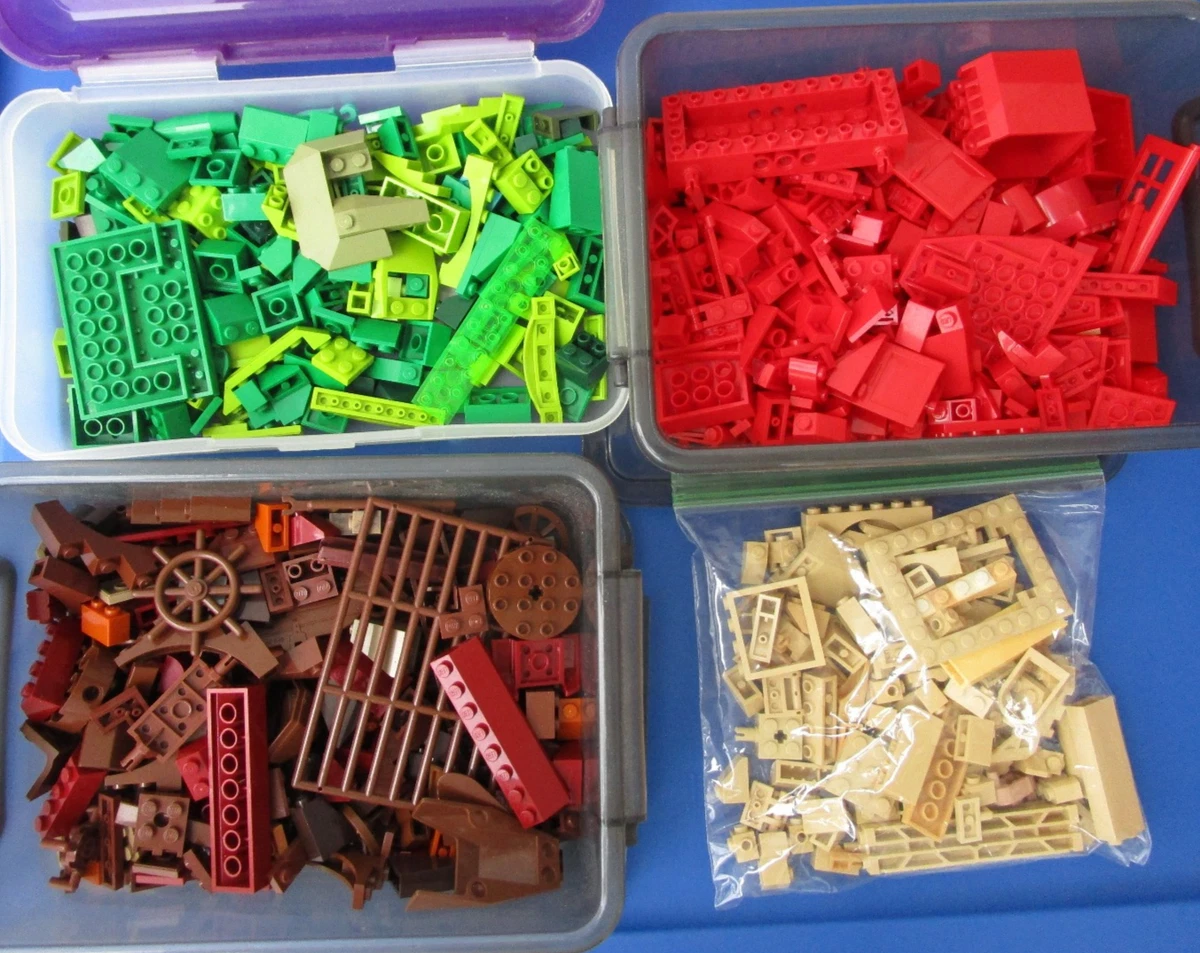 t635　レッド・リブート　86枚　まとめ売り　大量セット Bucket/Tub Red LEGO (R) Building Toys for sale | eBay