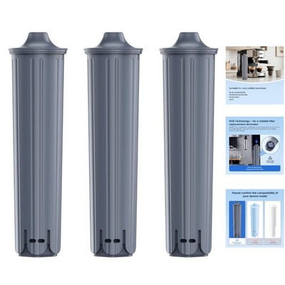 3 Pack Jura Claris Smart+ Filter - Removes Chlorine for Superior Taste