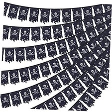 90 ft Long Pirate Flag Banner Pirate Day Party Decor Classic Style