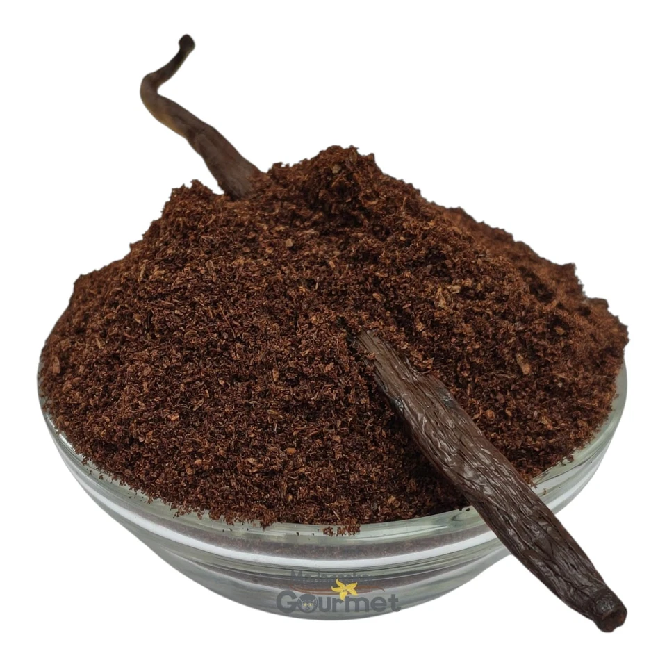 Bourbon Vanillepulver aus Madagascar gemahlen 100% Natur Aromatisch Fein - Bild 3 von 4