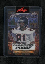 2024 Leaf Metal Signature Series Classic Art 1/1 Michael Haynes #CA-MH1 go9